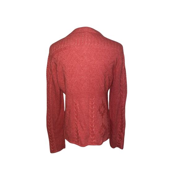 Sundance Women’s Sz PS Pink Button Front Cardigan Sweater Wool Alpaca Blend - Picture 6 of 11